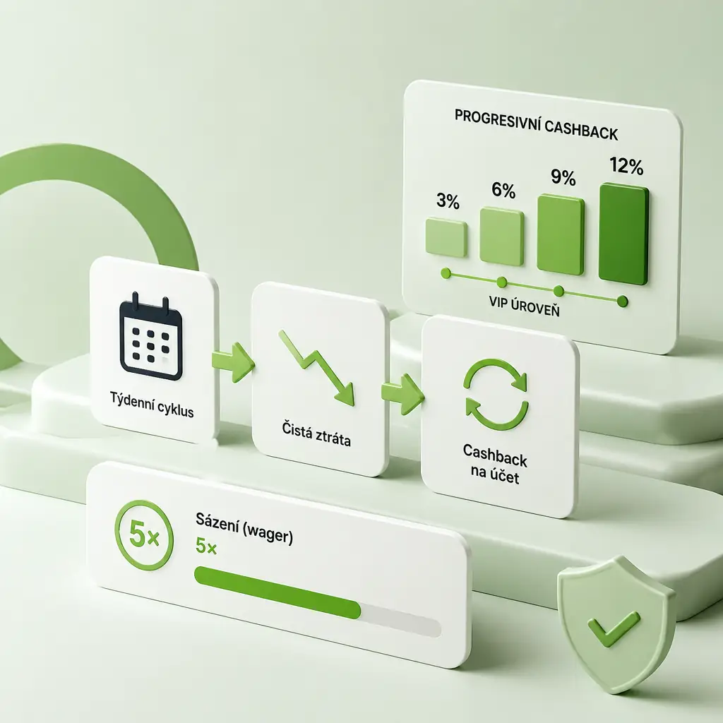 Verde Casino Cashback v Česku – progresivní cashback až 12 % visual guide for Verde Casino